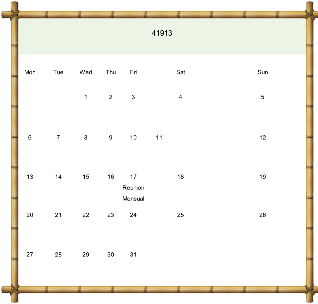 Calendar